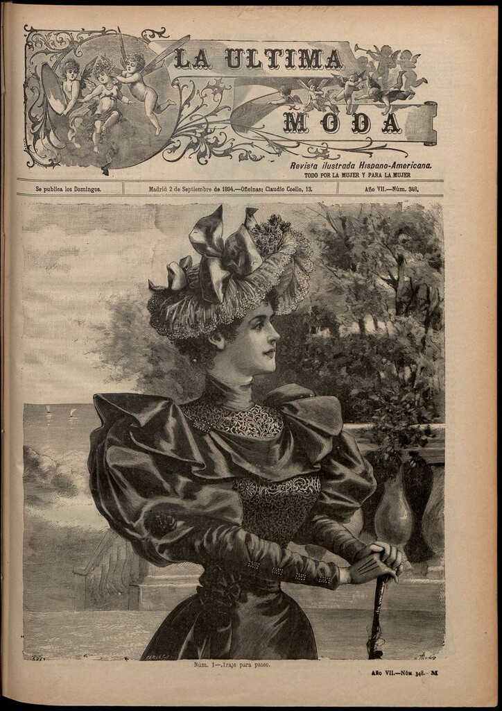Miniatura de La Última moda: revista ilustrada hispano-americana, del 2 de septiembre de 1894