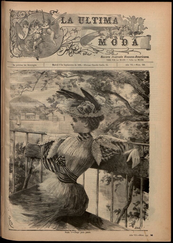 Miniatura de La Última moda: revista ilustrada hispano-americana, del 9 de septiembre de 1894