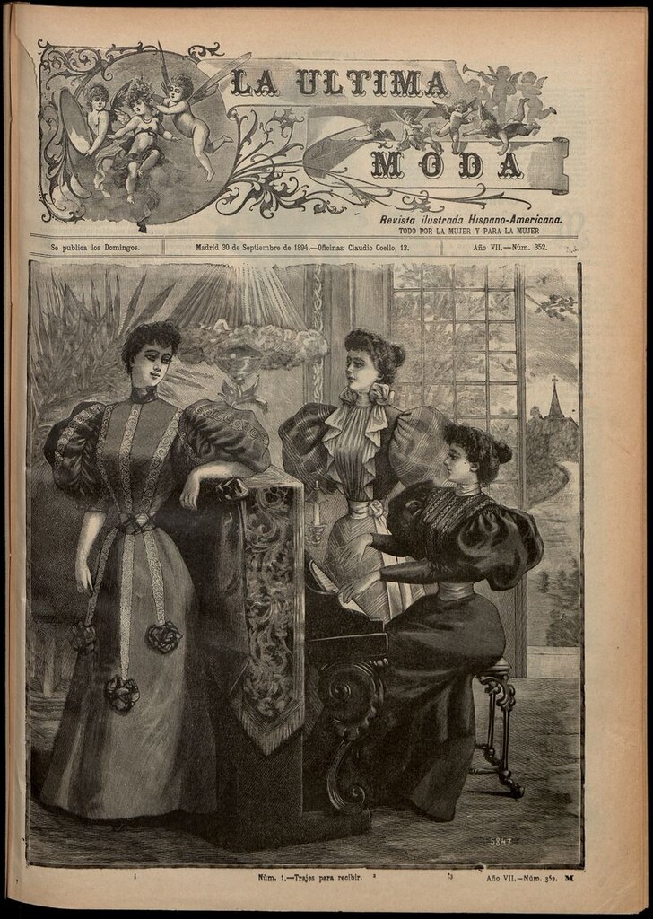 Miniatura de La Última moda: revista ilustrada hispano-americana, del 30 de septiembre de 1894