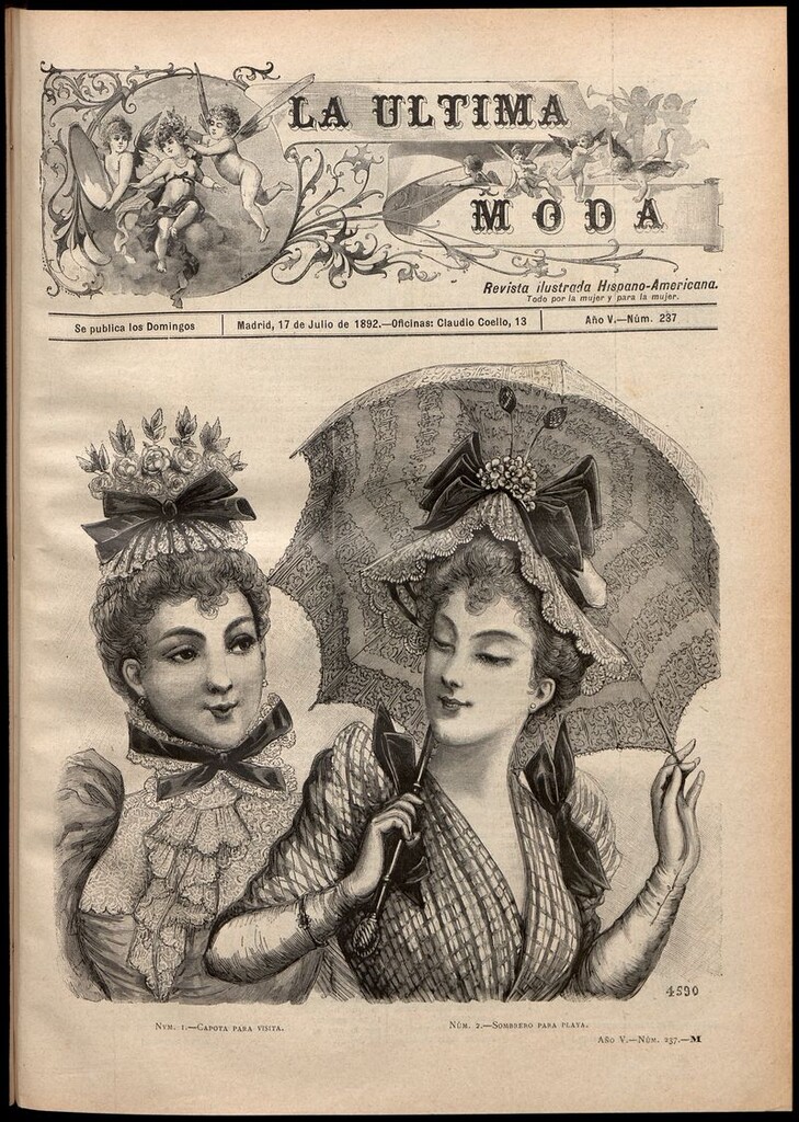 Miniatura de La Última moda: revista ilustrada hispano-americana, del 17 de julio de 1892