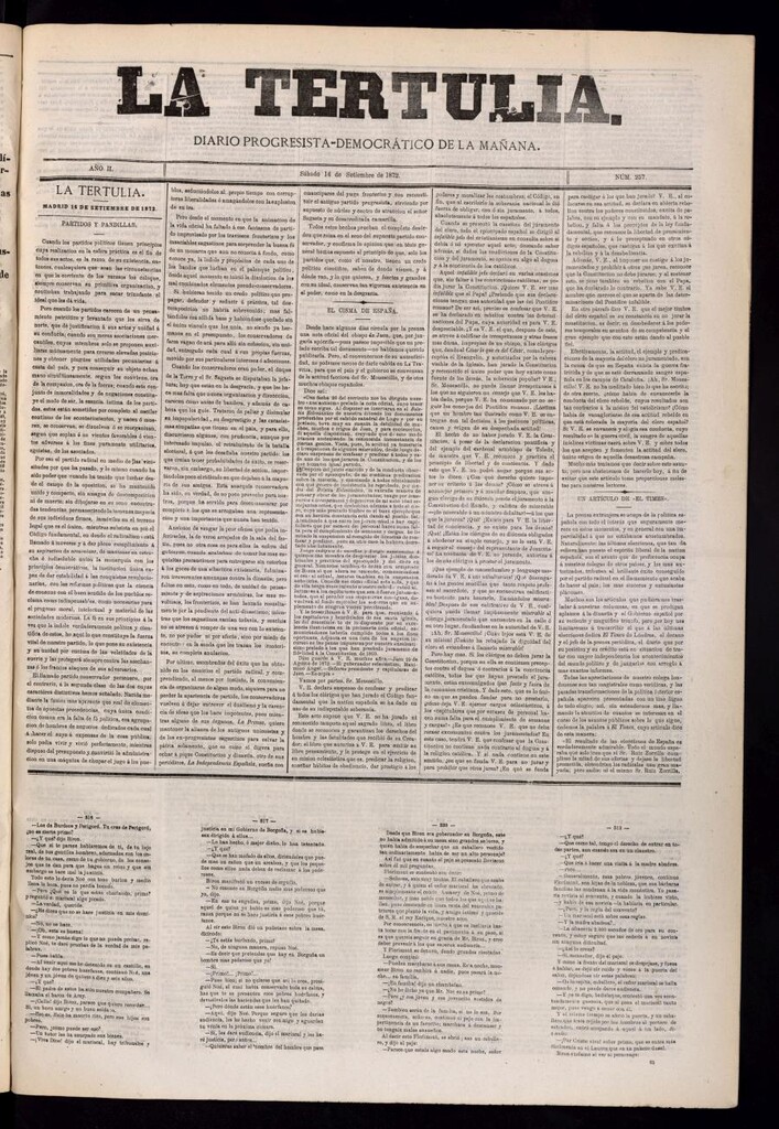 Miniatura de La Tertulia del 14 de septiembre de 1872