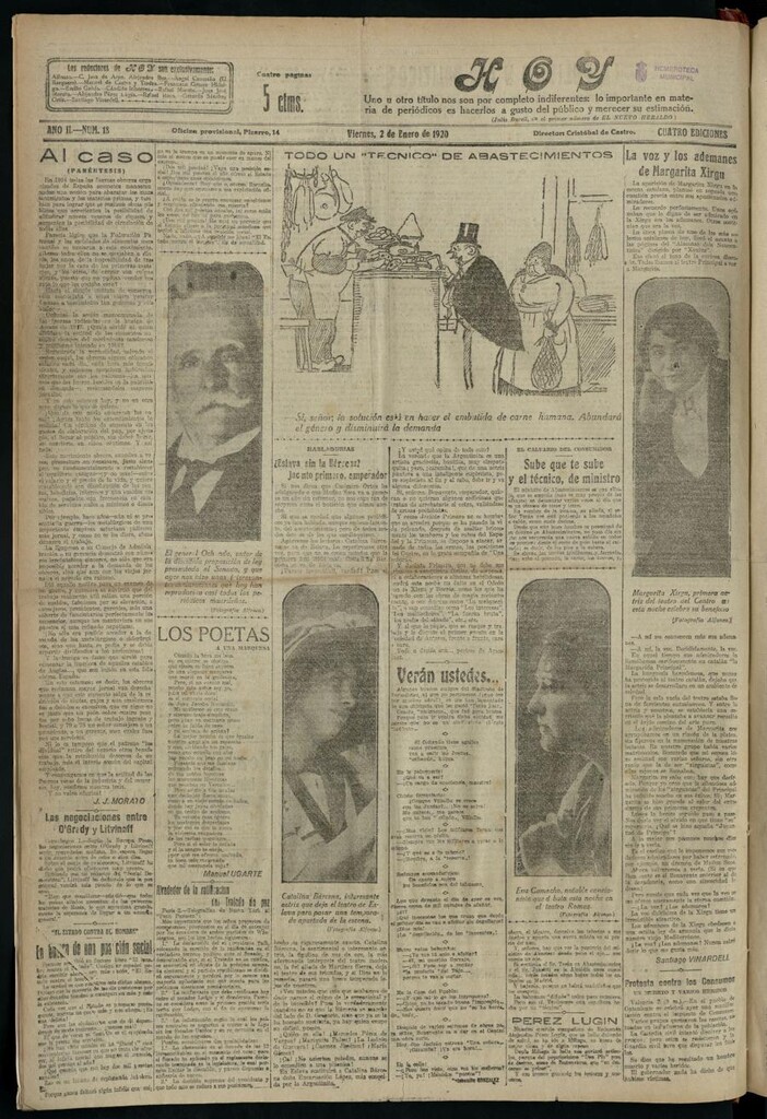 Miniatura de Hoy del 2 de enero de 1920