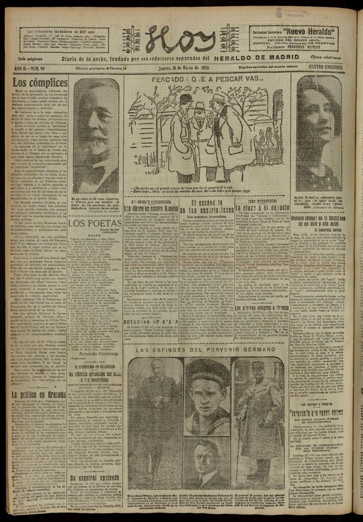 Miniatura de Hoy del 18 de marzo de 1920