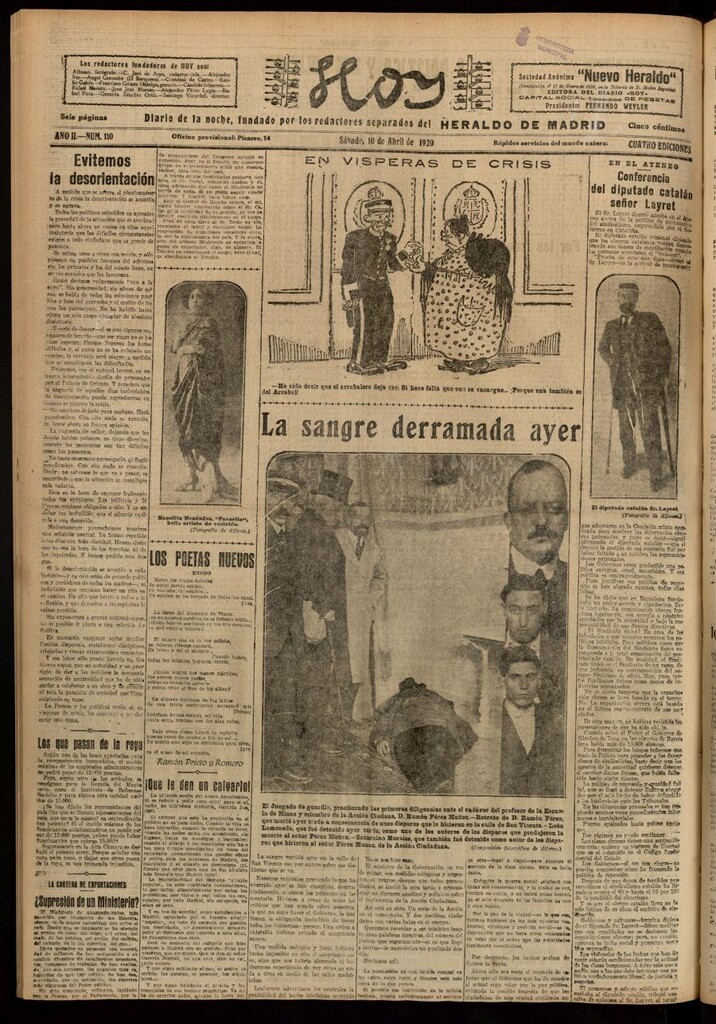 Miniatura de Hoy del 10 de abril de 1920