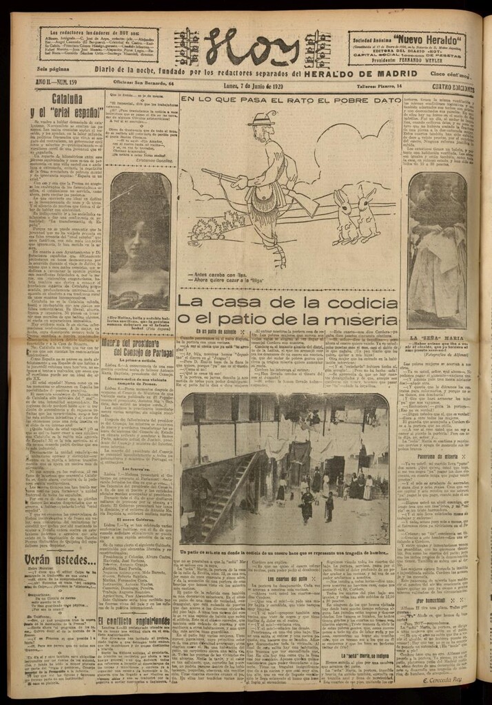 Miniatura de Hoy del 7 de junio de 1920