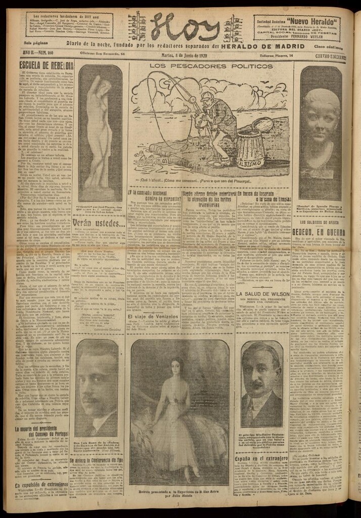 Miniatura de Hoy del 8 de junio de 1920