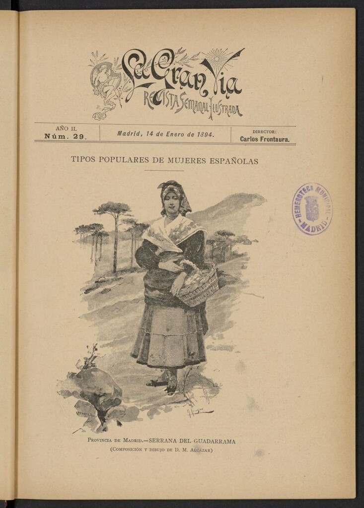 Miniatura de La Gran Vía: revista semanal ilustrada del 14 de enero de 1894, nº 29