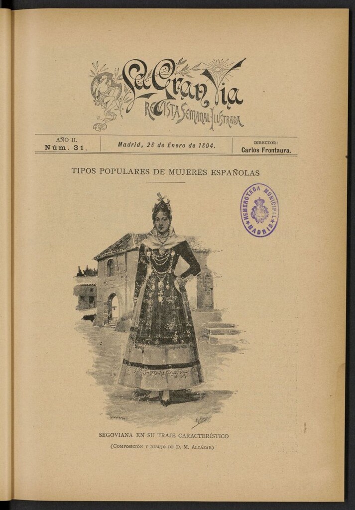 Miniatura de La Gran Vía: revista semanal ilustrada del 28 de enero de 1894, nº 31