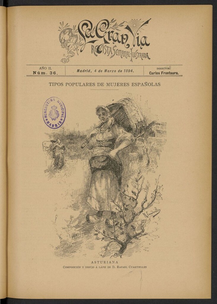 Miniatura de La Gran Vía: revista semanal ilustrada del 4 de marzo de 1894, nº 36