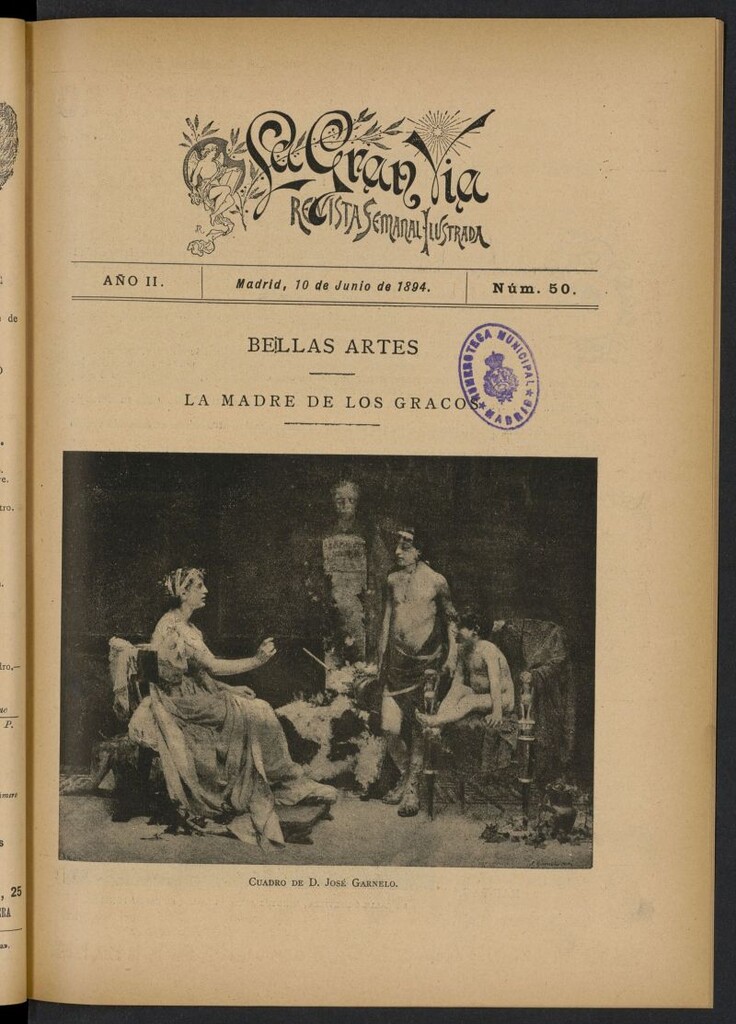 Miniatura de La Gran Vía: revista semanal ilustrada del 10 de junio de 1894, nº 50