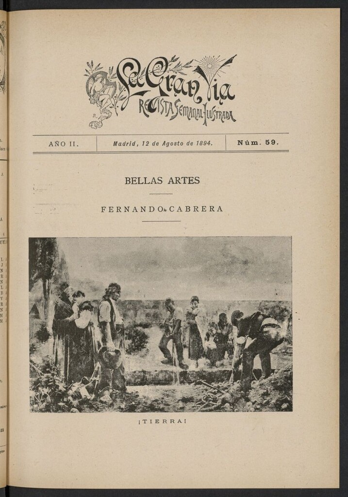 Miniatura de La Gran Vía: revista semanal ilustrada del 12 de agosto de 1894, nº 59