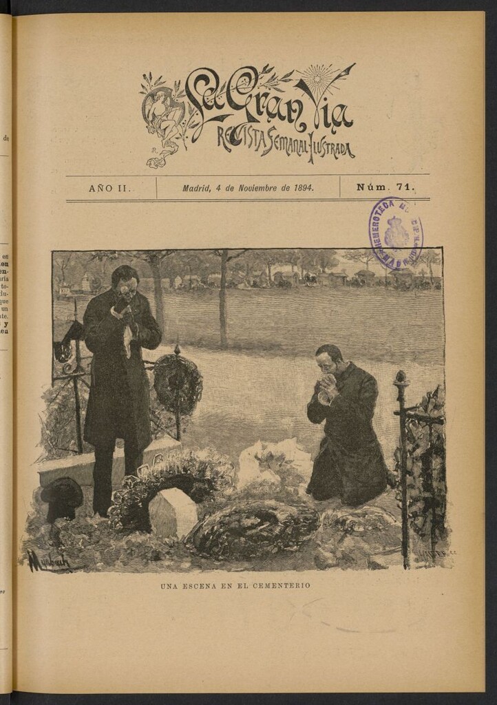 Miniatura de La Gran Vía: revista semanal ilustrada del 4 de noviembre de 1894, nº 71