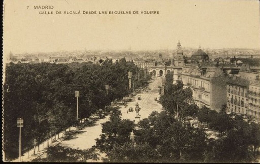 Miniatura de Calle de Alcalá desde Escuelas Aguirre