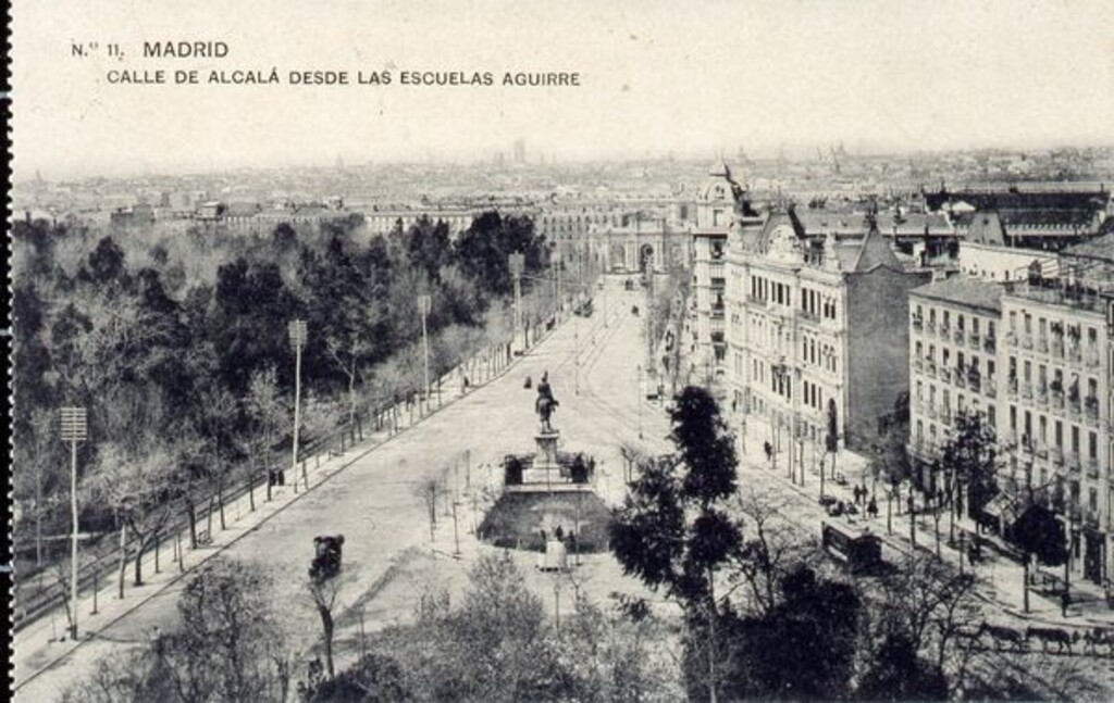 Miniatura de Calle de Alcalá desde las Escuelas Aguirre
