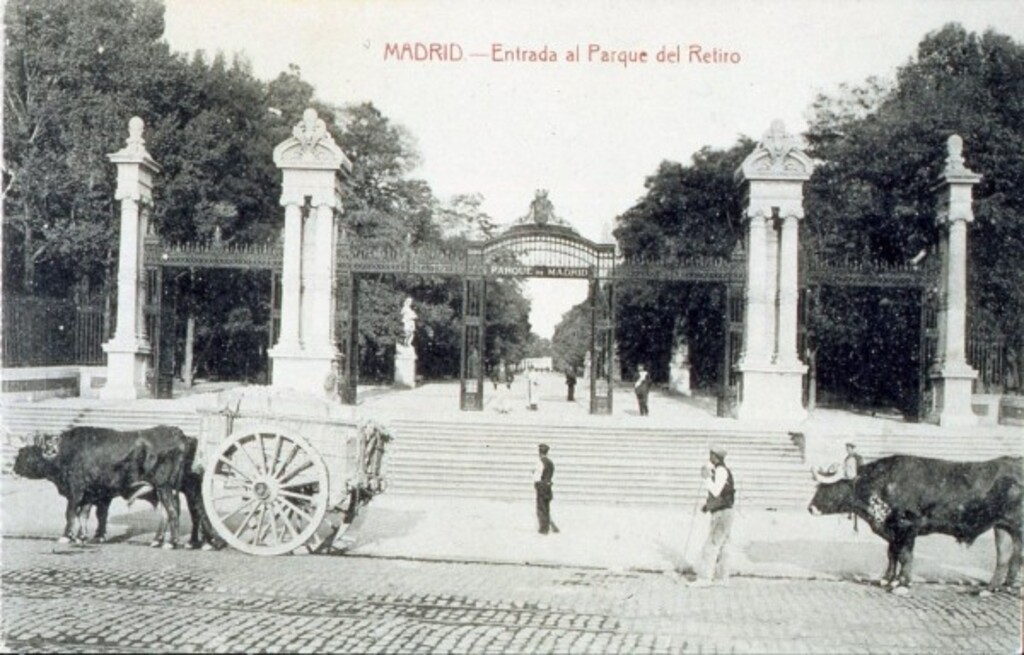 Miniatura de Entrada al Parque del Retiro