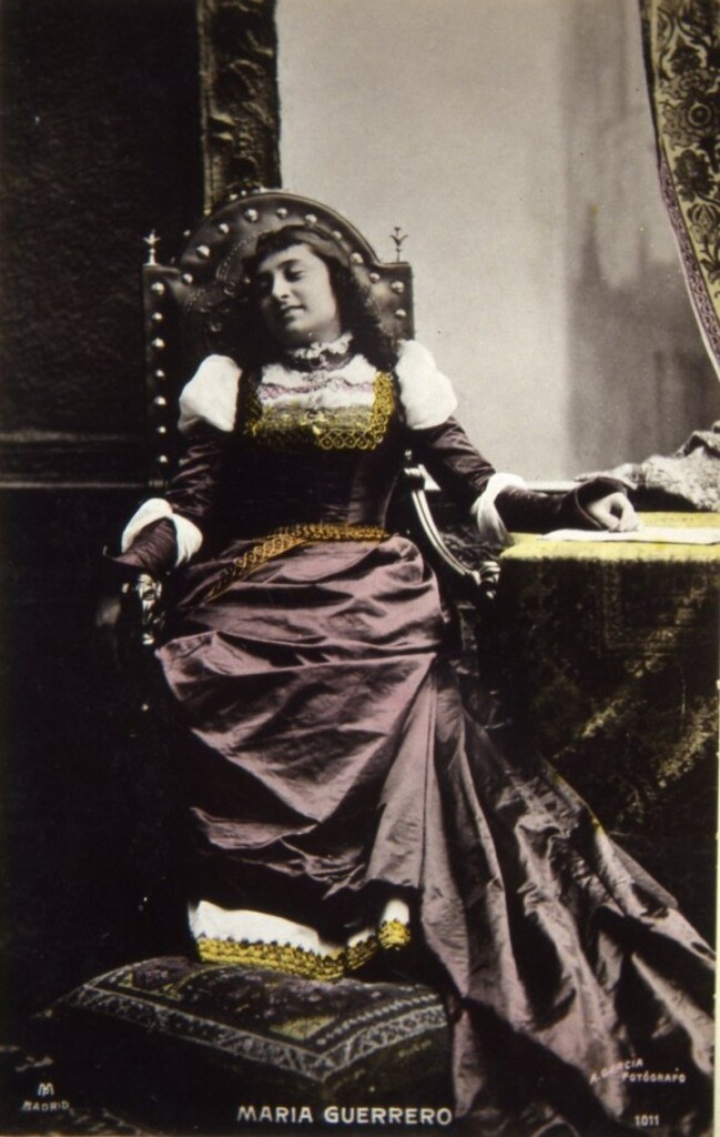Miniatura de María Guerrero