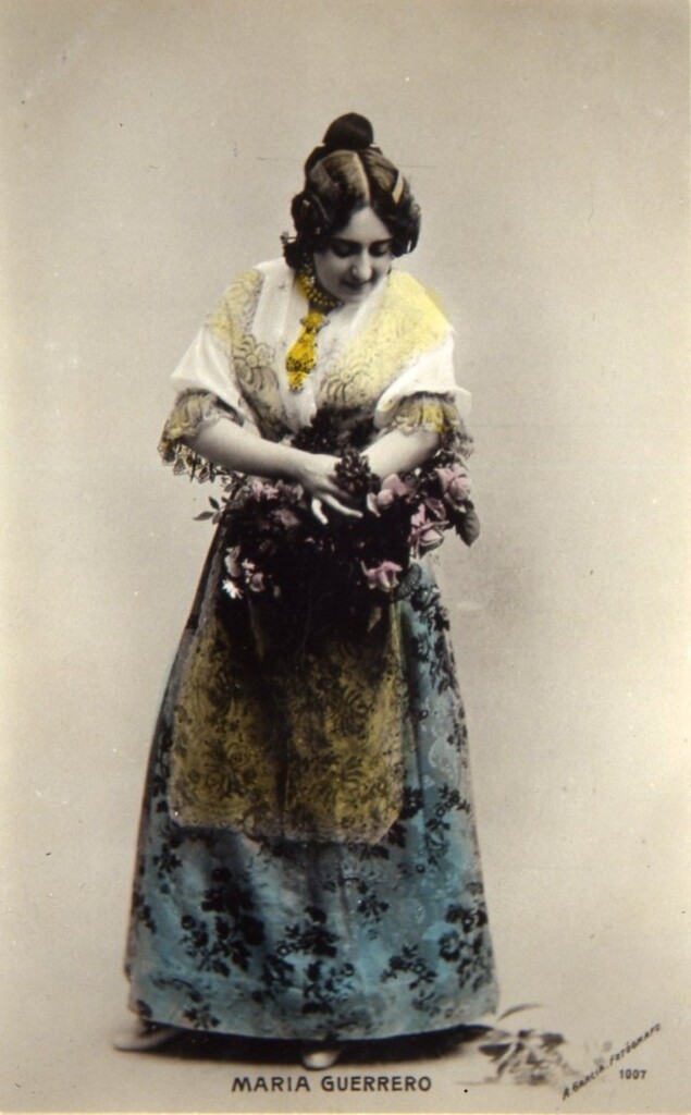 Miniatura de María Guerrero