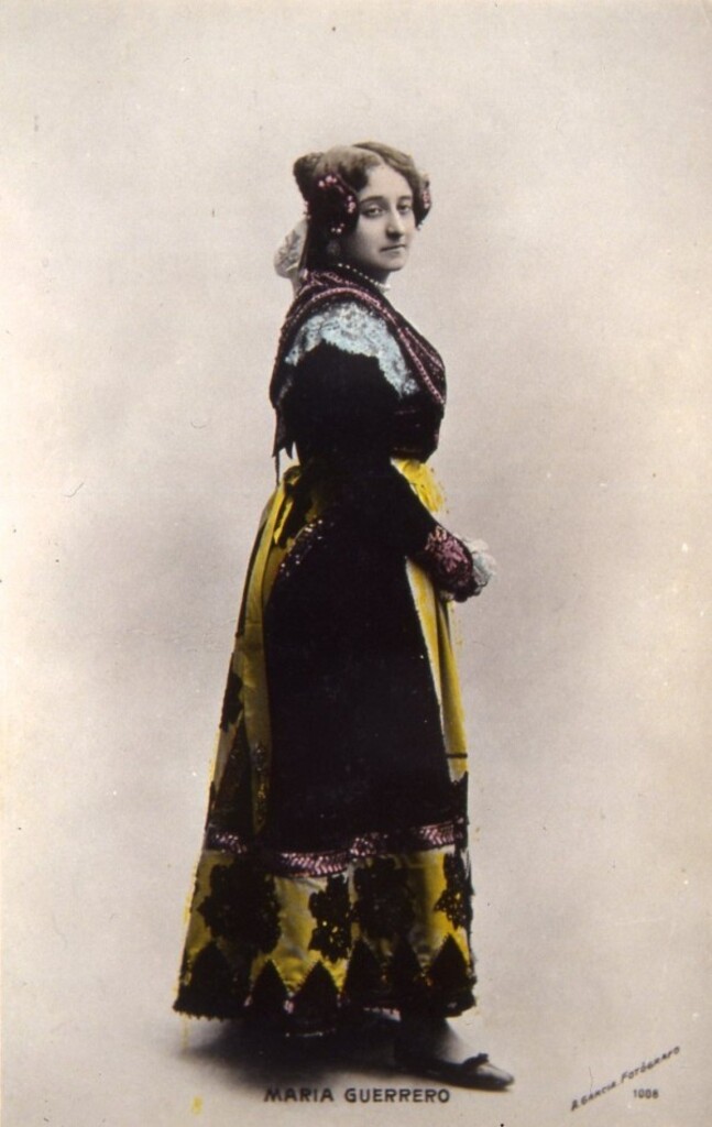 Miniatura de María Guerrero