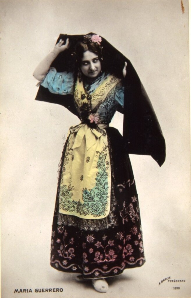 Miniatura de María Guerrero