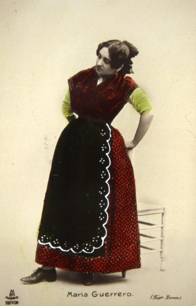 Miniatura de María Guerrero