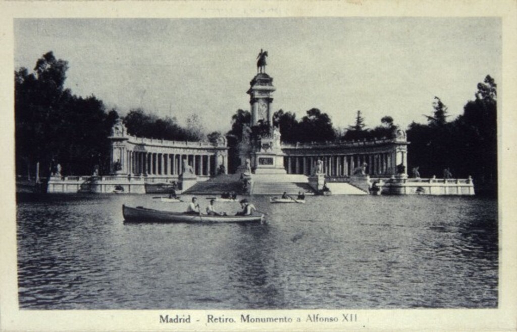 Miniatura de Retiro. Monumento a Alfonso XII