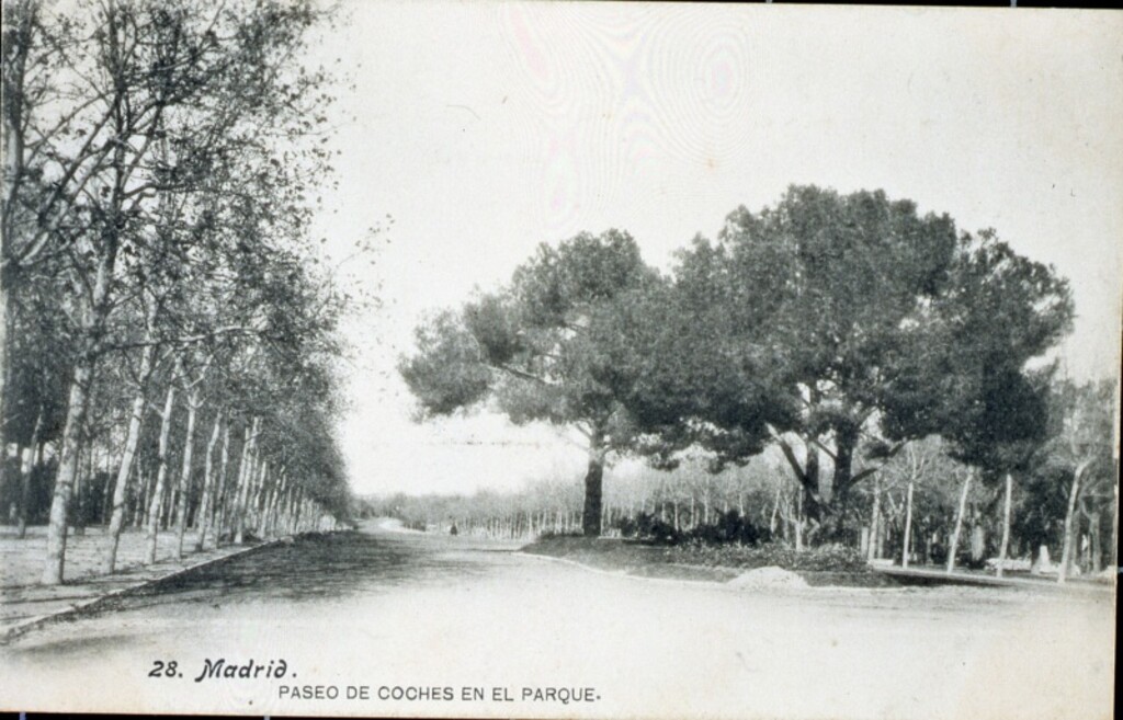 Miniatura de Paseo de coches en el Parque del Retiro