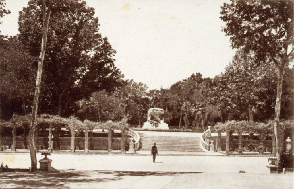 Miniatura de Parque del Retiro. Paseo de coches
