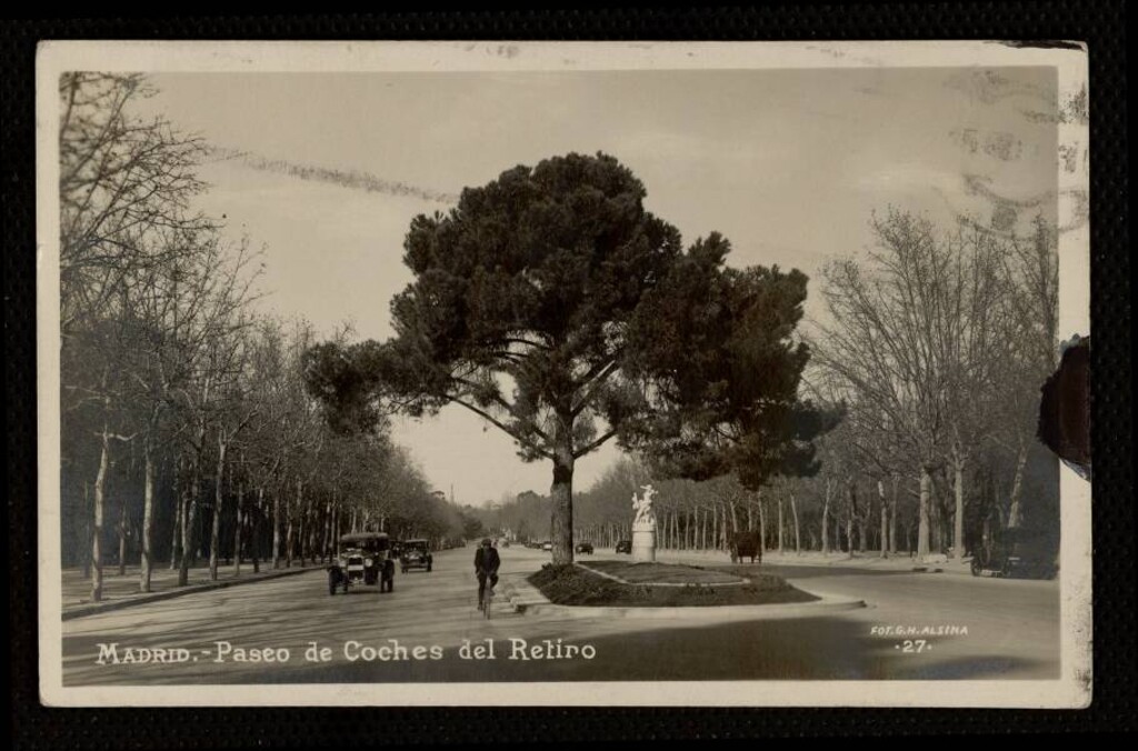 Miniatura de Paseo de coches del Retiro