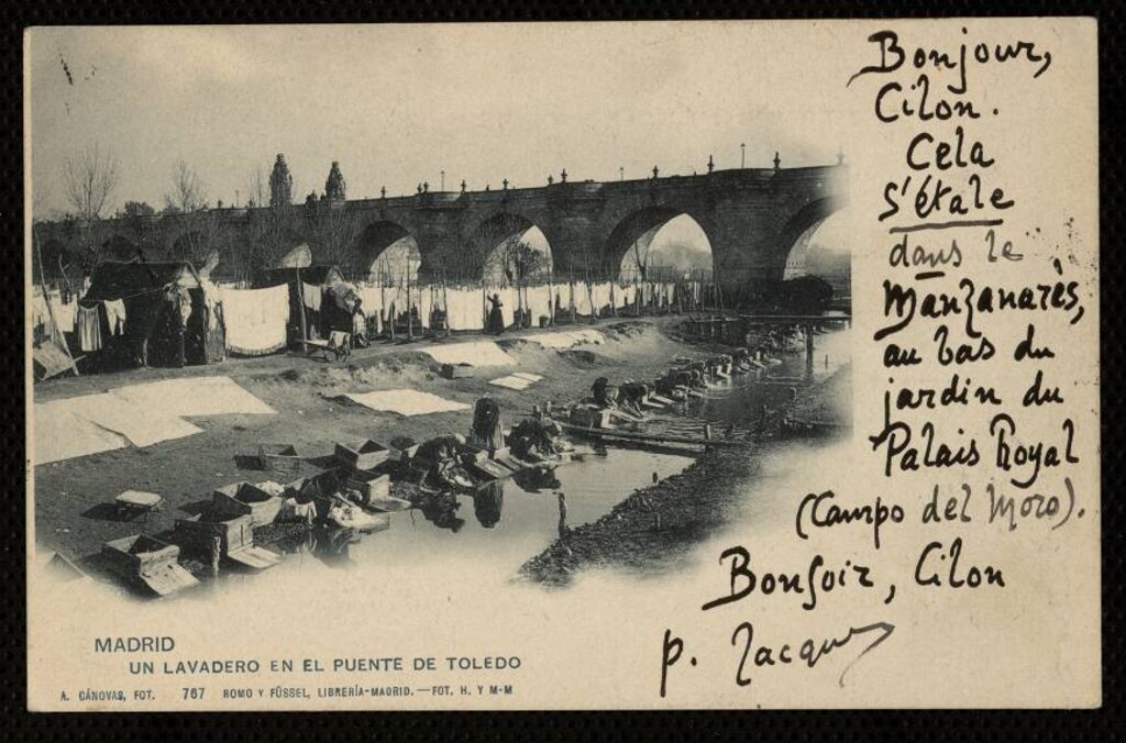 Miniatura de Un lavadero en el Puente de Toledo