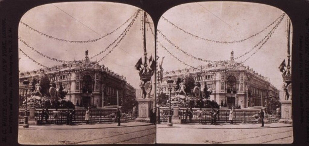 Miniatura de Banco de España y Fuente de Cibeles