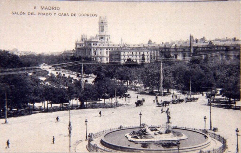 Miniatura de Salón del Prado y Casa de Correos