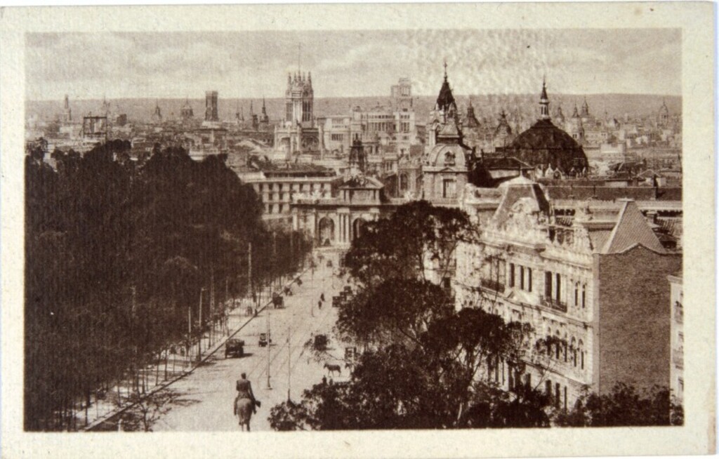 Miniatura de Calle y Puerta de Alcalá