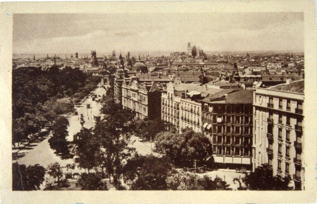 Miniatura de Calle y Puerta de Alcalá