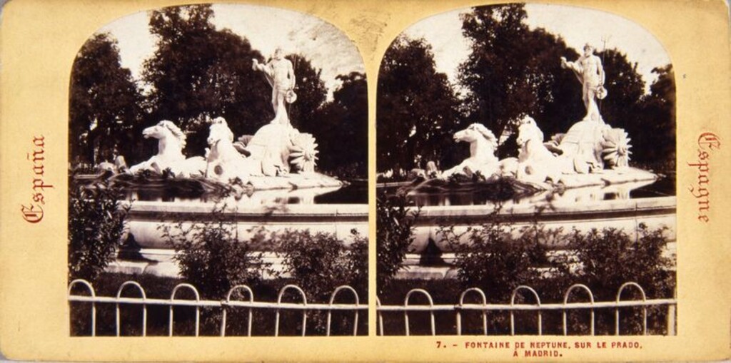 Miniatura de Fontaine de Neptune sur le Prado à Madrid