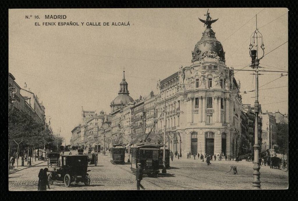 Miniatura de El Fénix Español y calle de Alcalá