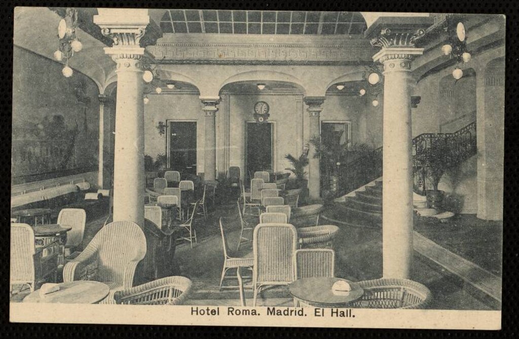 Miniatura de Hotel Roma. El hall