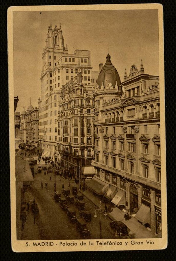 Miniatura de Palacio de la Telefónica y Gran Vía