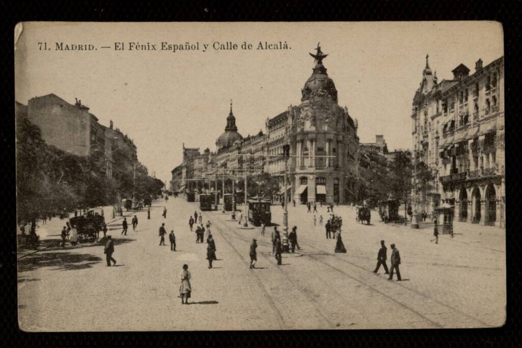 Miniatura de El Fénix Español y calle de Alcalá