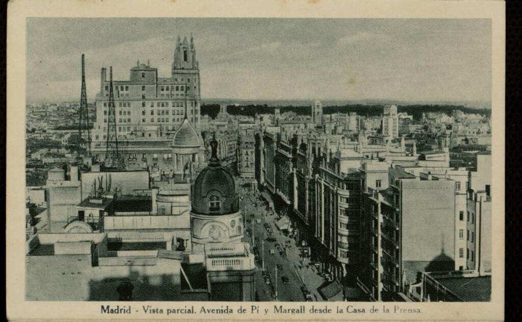 Miniatura de Avenida de Pi y Margall desde la Casa de la Prensa