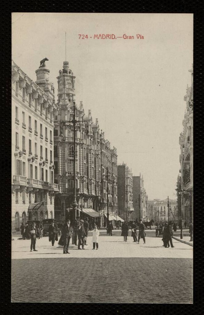 Miniatura de Gran Vía (primer tramo y hotel Roma)