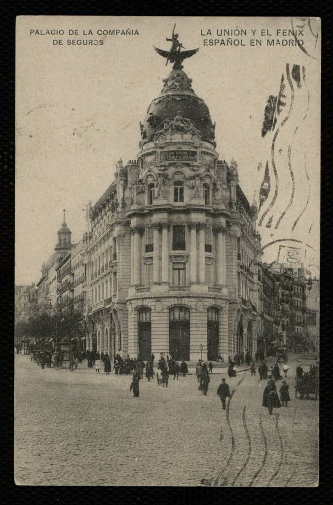 Miniatura de Palacio de la Compañía de Seguros La Unión y el Fénix Español en Madrid