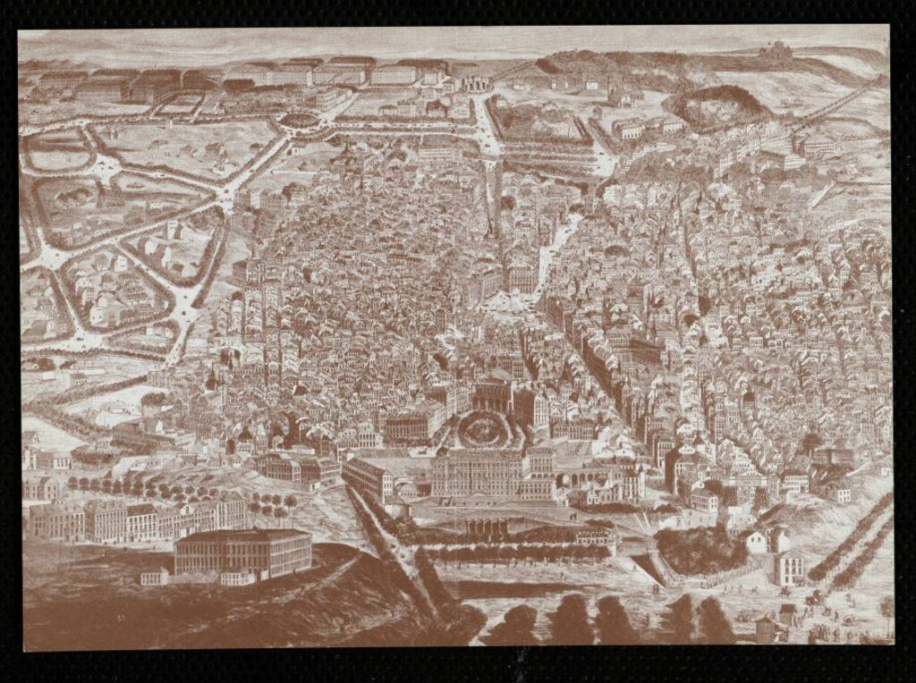 Miniatura de Vista general de Madrid desde la Casa de Campo, de Guillermo Martorell