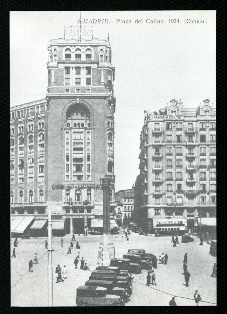 Miniatura de Plaza del Callao. 1934