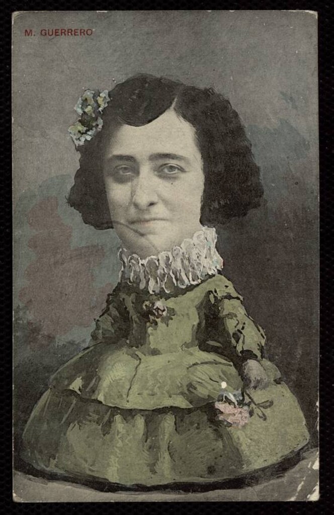 Miniatura de Caricatura de María Guerrero