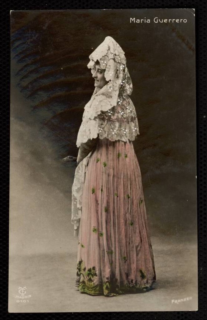 Miniatura de María Guerrero