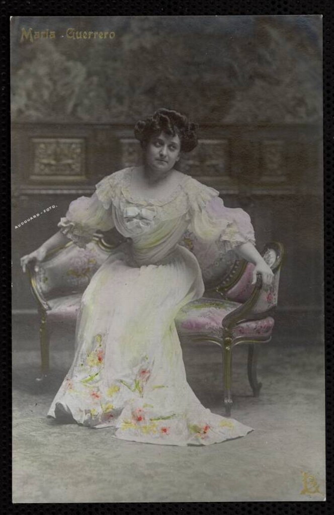 Miniatura de María Guerrero