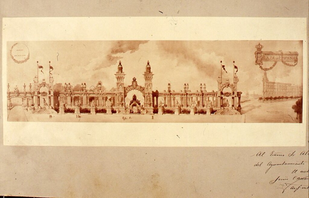 Miniatura de Proyecto para la Plaza de España