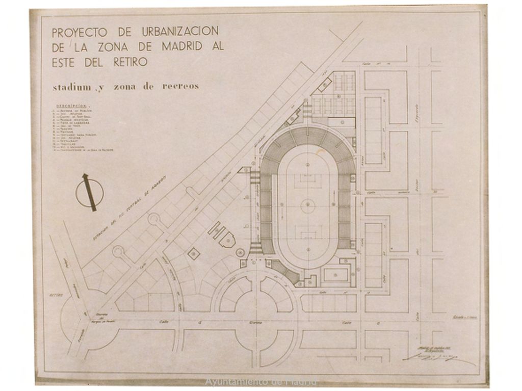 Miniatura de Proyecto de urbanización de la zona de Madrid al este del Retiro