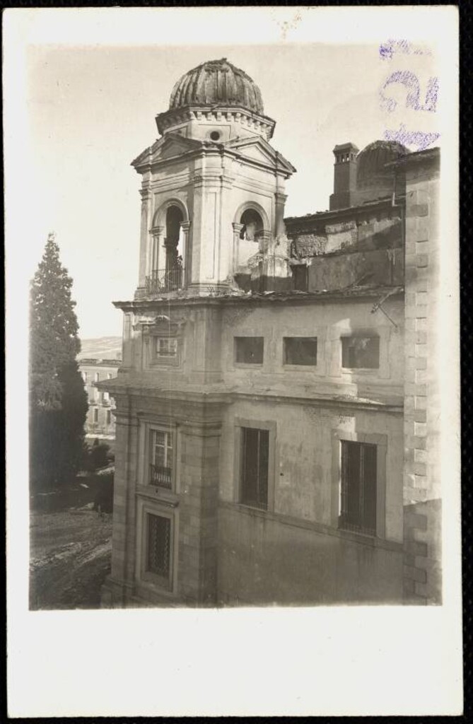 Miniatura de La Granja de San Ildefonso. Torre de la Colegiata