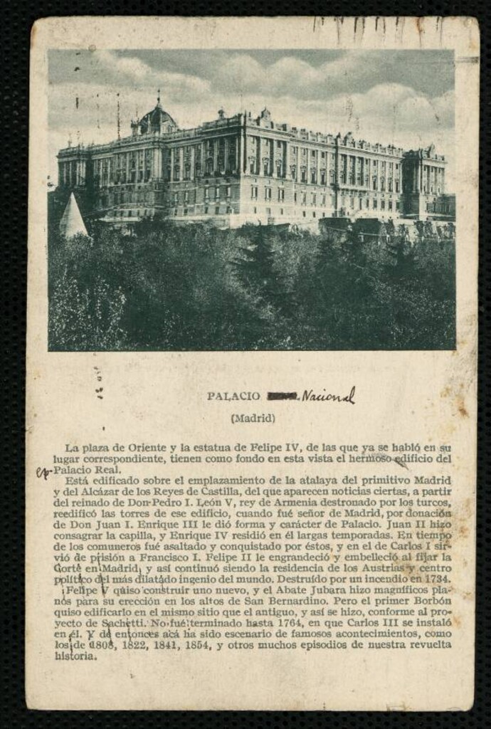 Miniatura de Palacio Real